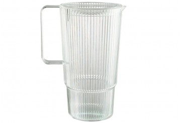 Jarra Transparente 2,3 Litros D'CASA Acrilico Rayas 313809