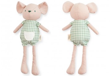 Muñeco Trapo 30cm SARO Spring Cottage Ratoncito Basil 31591