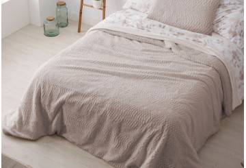 Edredón Confort Sedalina 3D + Sherpa BURRITO BLANCO 439-18 beige