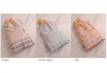 Bolsa de Pan 35X55cm Estampada-Bordada BH TEXTIL 61349