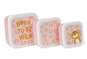 Set 3 Cajitas Almuerzo SARO Born To Be Wild 70011