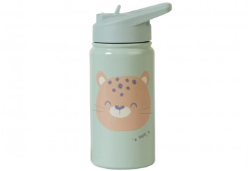 Botella Infantil Térmica con Pajita 350ml SARO Jungle 74501