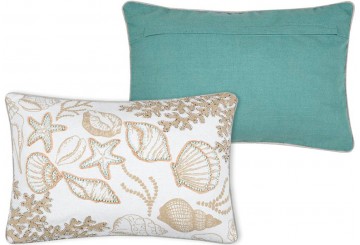 Cojín Lleno Algodón 35x50 STOF Barbade Fondo Marino