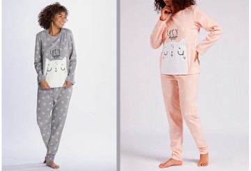Pijama Mujer Micropolar CTM Matcha