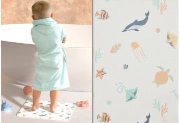 Alfombrilla para Baño Infantil ATMOSPHERA Orta Marino 214454
