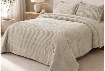 Edredón Comforter Sedalina/Sherpa DN Borreguito Alice beige