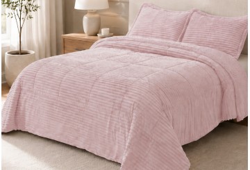 Edredón Comforter Sedalina/Sherpa DN Borreguito Alice nude