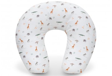 Almohada Lactancia Desenfundable INTERBABY Jirafa Savanna