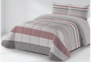 Edredón Duvet Nórdico Estampado CLARA VIDAL Altoval granate