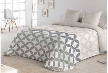 Edredón Comforter Sedalina Estampada+Sherpa POLO POLO Apolo azul