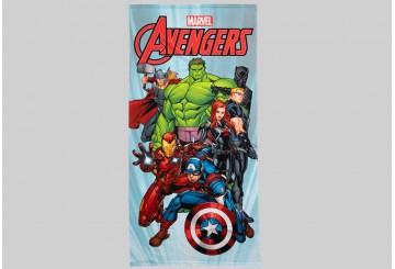 Toalla Playa Microfibra 70x140 Licencia AVENGERS TEAM