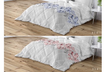 Duvet Conforter Estampado CAROLE Reversible Bea 105-135-150