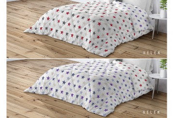 Duvet Conforter Estampado CAROLE Reversible Belen 105-135-150