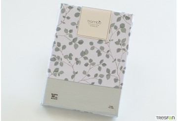 J.Sábana 100% Algodón Estampada 30/27 BAMBÙ Bello verde