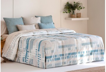 Confort C. Paula Estampado BERET Azul
