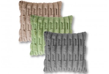 Pack 2 Fundas Cojín 45x45 KARAMELO Sedalina Jacquard Berilo