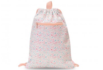 Mochila Saco Infantil Impermeable INTERBABY Flores Petalos