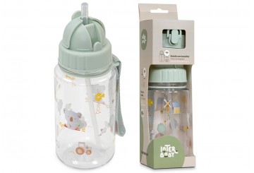 Botella Boquillas Intercambiables 350ml INTERBABY Granja Koala
