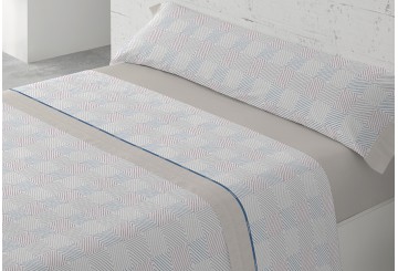 J.Sábana Estampada 30/27 PADUANA Brasil beige