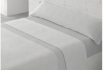 J.Sábana Estampada 30/27 PADUANA Brasil gris