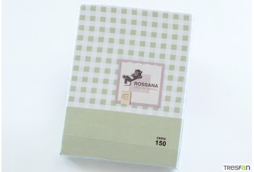 Juego Sábana Económica Microfibra ROSSANA Caelia verde