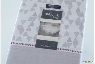 J.Sábana 30/27 Estampada BIANCA Candy amatista