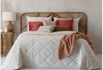 Comforter Fun&deco CAROLINE Beig
