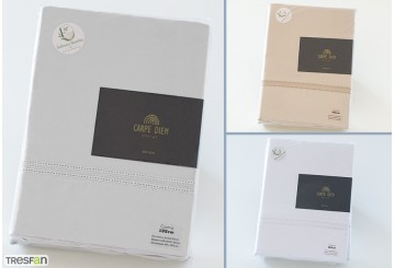 J.Sábana Bambú 300 hilos CARPE DIEM Extra Fresca Tacto Seda