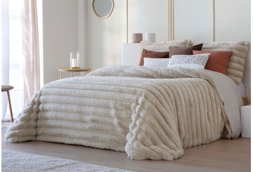 Comforter Sherpa Fun&deco CEDRIC Beig