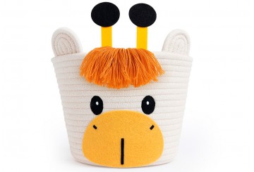 Cesta Infantil Multiusos INTERBABY Jirafa Savanna Cesta002