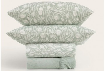 FLASH Sábana Coralina 220gr DON ALGODON Doble Cara Claris aguama