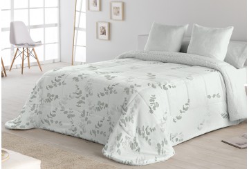 Edredón Comforter Sedalina Estampada+Sherpa POLO POLO Coco verde