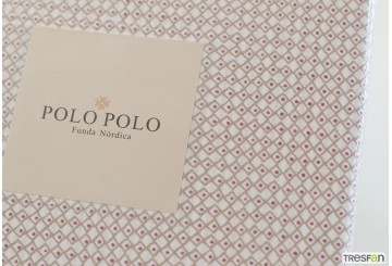 Funda Nórdica Estampada 2-3 Piezas POLO POLO Coctel beige