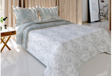 Colcha Bouti Termosellada BIANCA Reversible Dorna