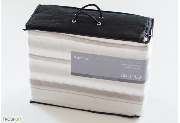 Sábana Coralina 200gr Estampada ANTILO Elias beige