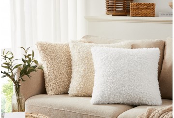 Funda de Cojín 45x45 Borreguito CAMALTEX Teddy