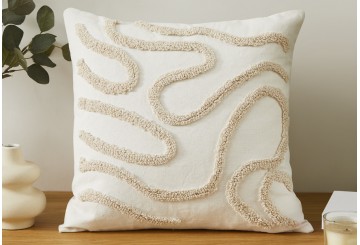 Funda de Cojín Boho 45x45 CAMALTEX Curvas FCJ-005