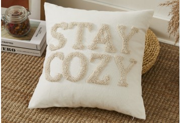 Funda de Cojín Boho 45x45 CAMALTEX Cozy FCJ-006