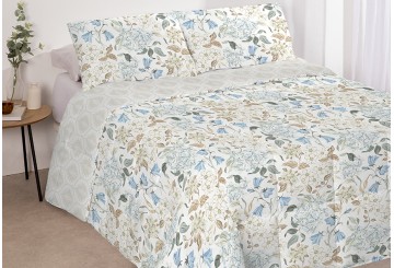 Edredón Confort Reversible DON ALGODON Digital Algodón Fiore