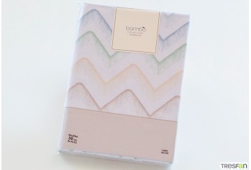 J.Sábana 100% Algodón Estampada 30/27 BAMBÙ Flash beige