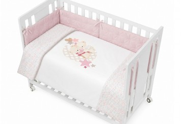 Funda Nórdica + Relleno + Chichonera INTERBABY Flores Petalos