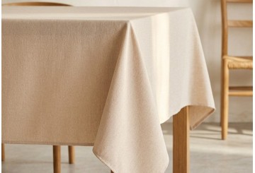 Mantel Antimanchas Liso GAMUSI Fons beige