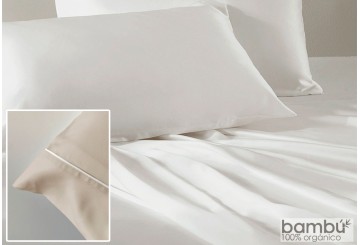 J.Sábana Bambú 300 hilos ANTILO Calidad Superior Tacto Seda Gaia