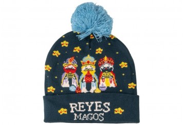 Gorro Algodón con Pompon D'CASA Reyes Magos 311652