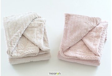 Manta Plaid DN 130-160-220 Sedalina/Sherpa Borreguito Greta