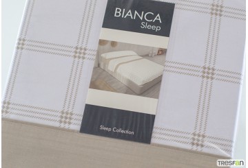 J.Sábana 30/27 Estampada BIANCA Harbour beige