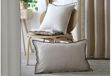 Cojín Lleno Algodón 45x45 - 40x60 STOF Helios Natural