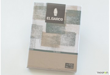 J.Sábana Estampada 30/27 EL BARCO Hilary beige