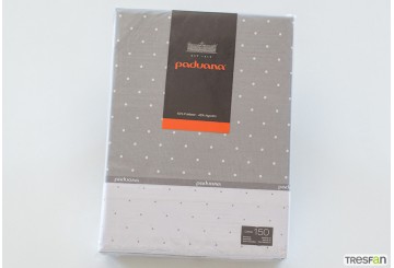 J.Sábana Estampada 30/27 PADUANA Hugo gris