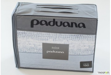 Sábana Coralina 180gr Estampada PADUANA Islandia azul